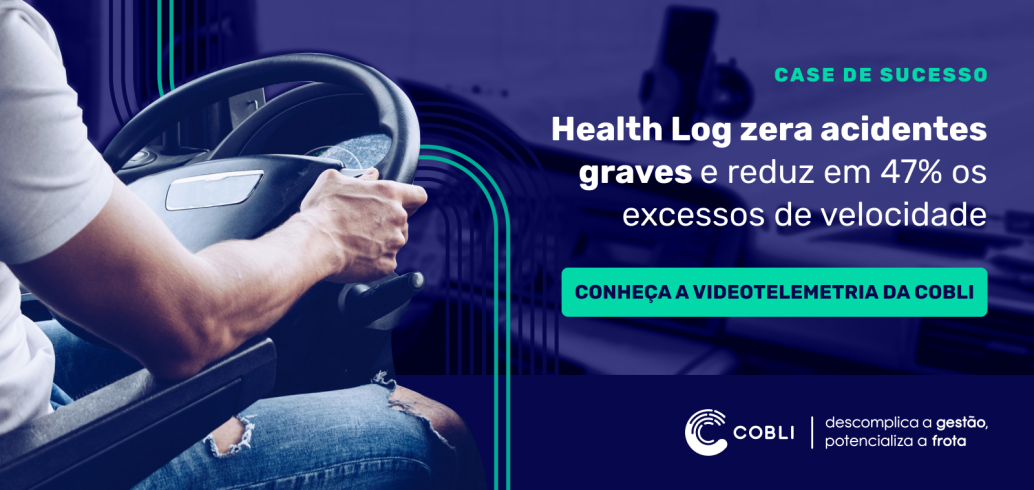 Banner de case de sucesso da Cobli com a Health Log.